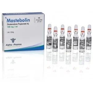 Injectable 12 Drostanolone Propionate (Masteron) 100 mg, 10 ml Mastebolin - Alpha Pharma